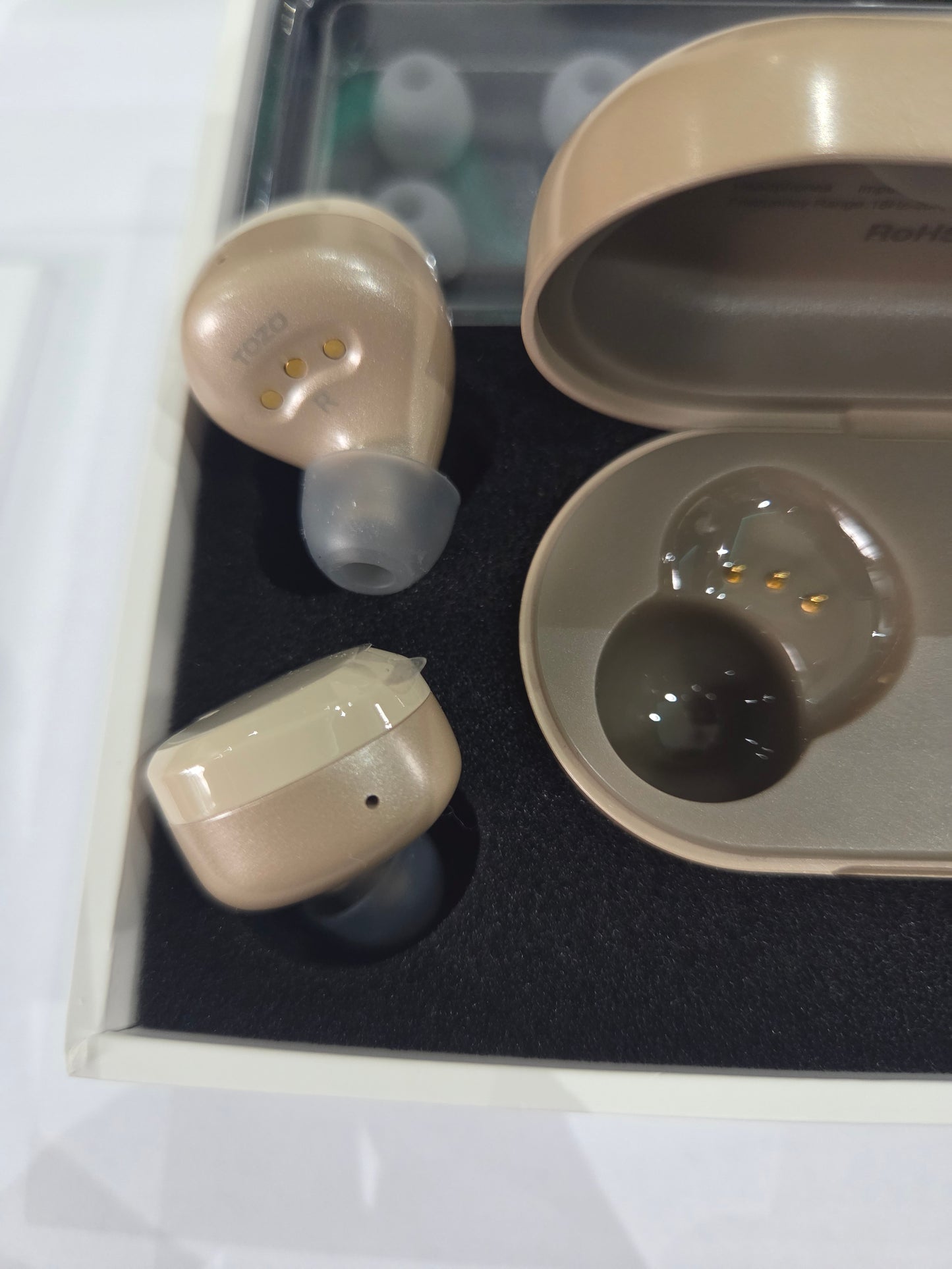 TOZO T12 Wireless Earbuds Bluetooth Headphones Smart LED Display IPX8 Waterproof