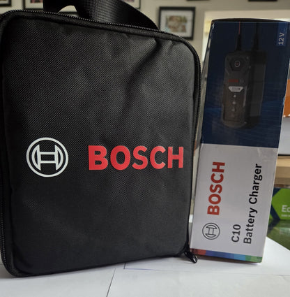 Bosch C10 Battery Charger 12V 3.5A - For AGM, GEL, EFB, VRLA, WET Batteries -...