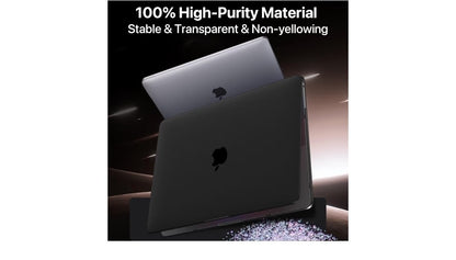 Hard Shell Case for MacBook Pro 13-inch (M1/M2) - Model A2338 / A2289 / A2251 - Black