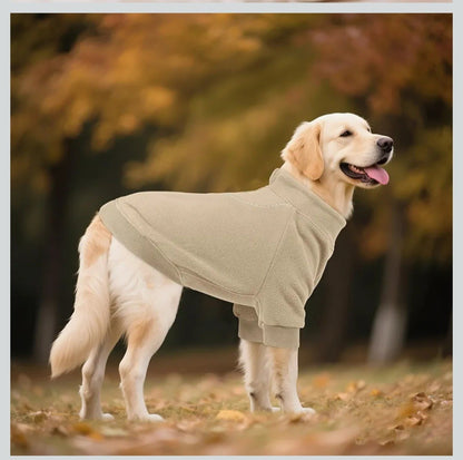 LELEPET Dog Winter Jacket with Harness – Warm Fleece Padded Coat for Small & Med