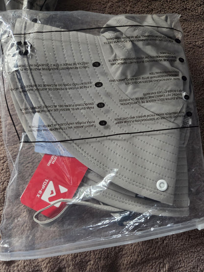 TOP-EX Men’s Sun Hat M/L Grey - Breathable Mesh Fishing Hiking Bucket Hat UV50+