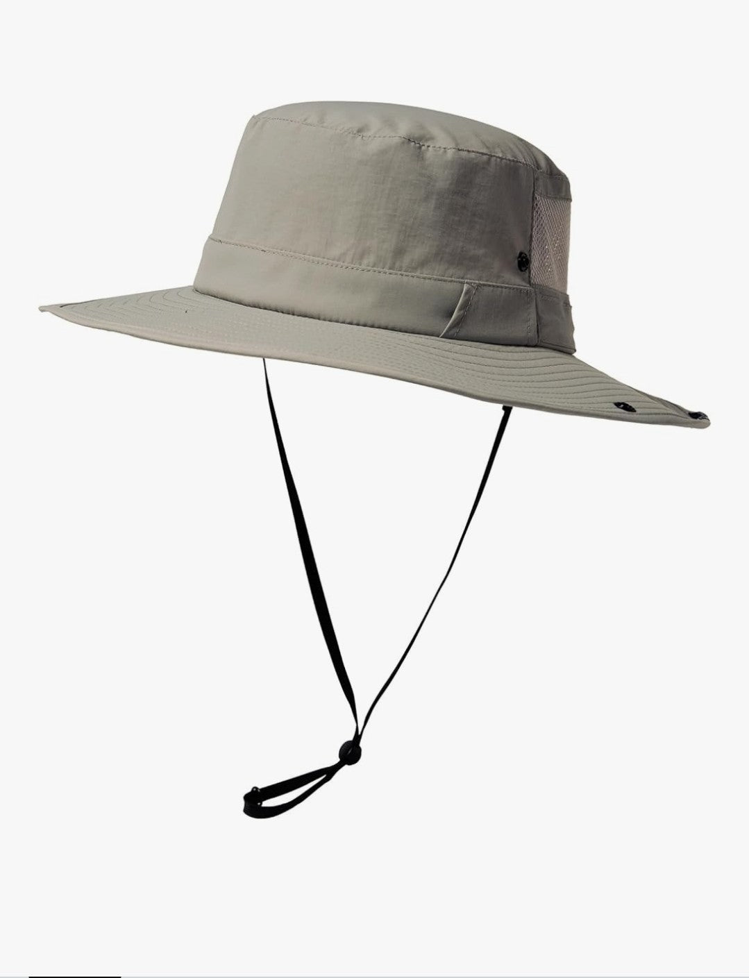 TOP-EX Men’s Sun Hat M/L Grey - Breathable Mesh Fishing Hiking Bucket Hat UV50+