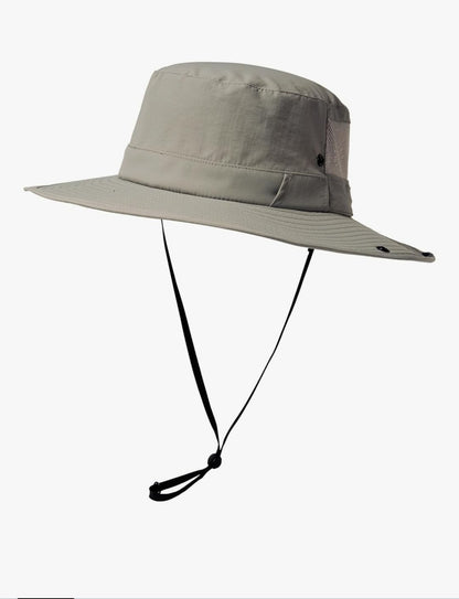 TOP-EX Men’s Sun Hat M/L Grey - Breathable Mesh Fishing Hiking Bucket Hat UV50+