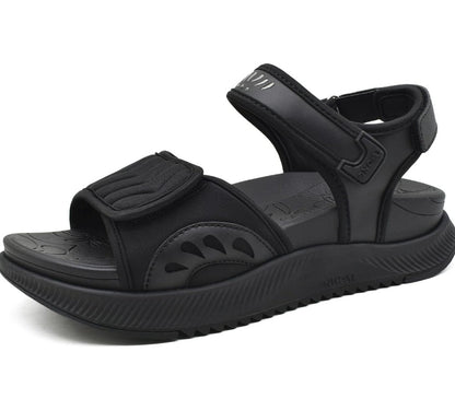 ONCAI Walking Sandals Womens Arch Support Hiking Sandals Black Size 7.5