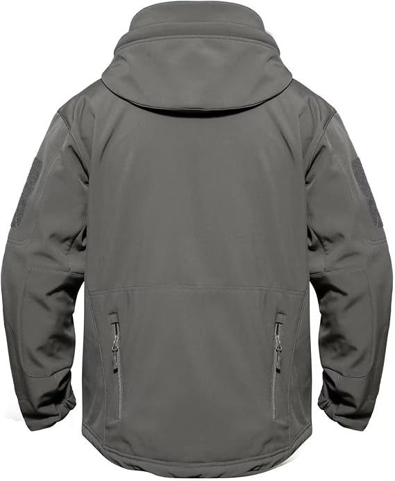 MAGCOMSEN Men's Waterproof Tactical Jackets Winter Outdoor Hiking Softshell Jack