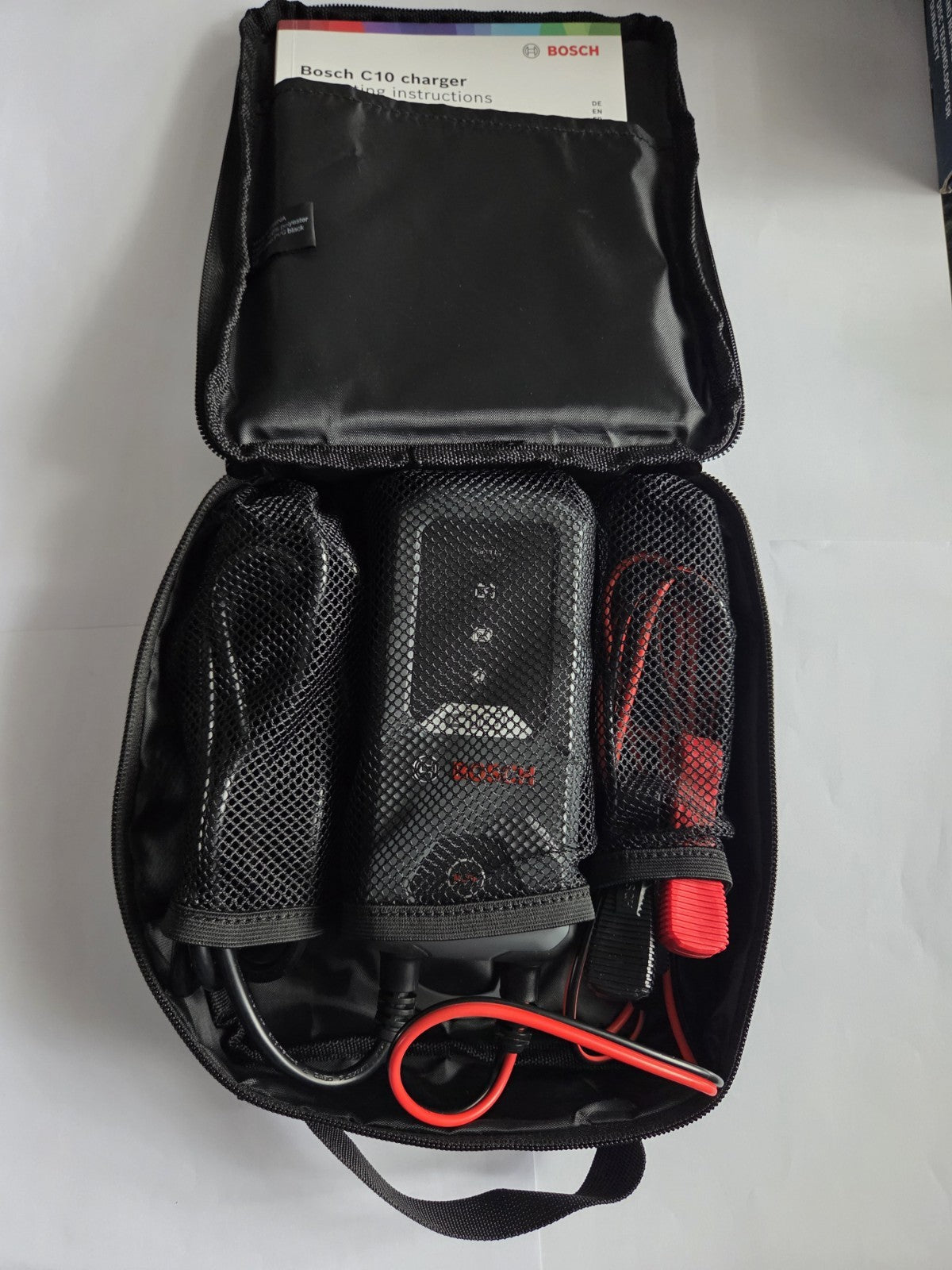 Bosch C10 Battery Charger 12V 3.5A - For AGM, GEL, EFB, VRLA, WET Batteries -...