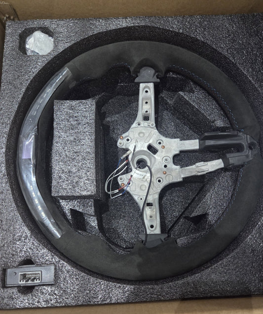 BMW Carbon Fiber LED Steering Wheel - M6 F06 F12 F13 / M8 F91 F92 F93