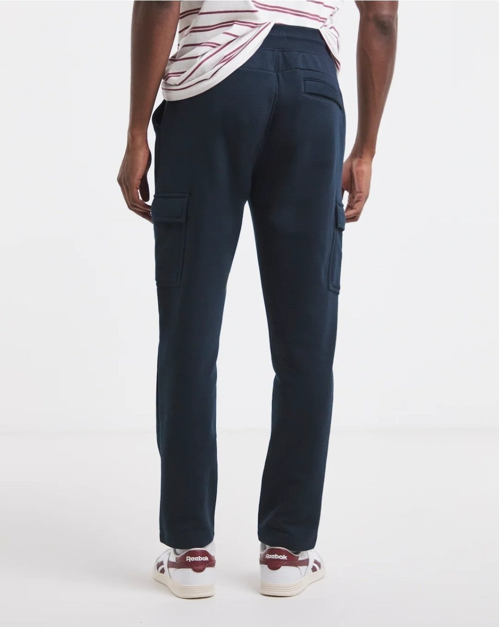 Jacamo Mens Navy Cargo Joggers Size 62/64 XS Extra Short Big & Tall Track Pants
