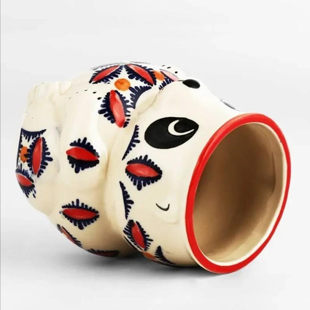 Panda Ceramic Tiki Mug - Novelty Cocktail Glass Barware, New