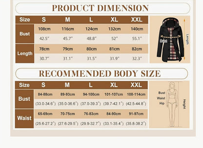 Women’s Waterproof Raincoat Navy Blue Size XXL Jacket Hooded Windproof New