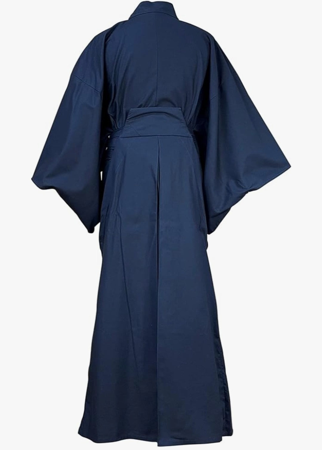 New Edoten Japanese Samurai Kimono Set - Hakama & Top - Dark Navy - Size LL (XL