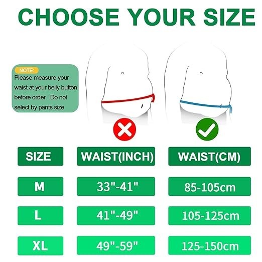 Heated Back Brace Support Belt – Posture & Lumbar Support with Warming Pad