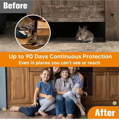 8pcs Rodent Repellent – Natural Peppermint Oil Mouse & Rat Deterrent...
