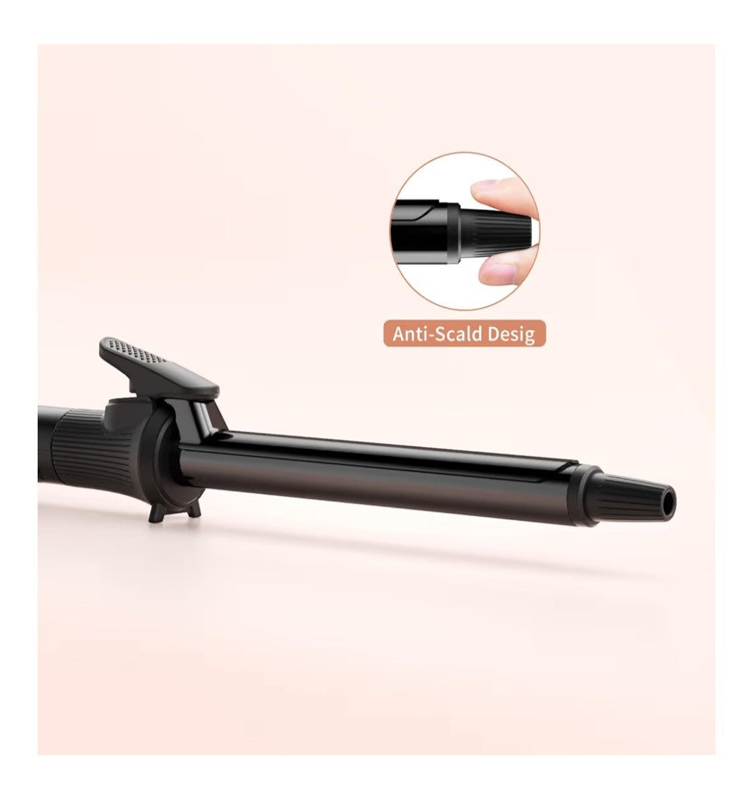 K&K Hair Curling Wand 32mm Ceramic Titanium Barrel Digital Display 50-230°C ...