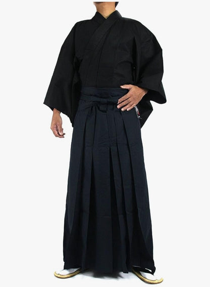 Japanese Samurai Hakama Set - 100% Cotton - Edoten Traditional Uniform - Size M