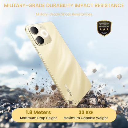 Realme Note 70T - 256GB - Beach Gold (Unlocked) Brand New Sealed - 6000mAh