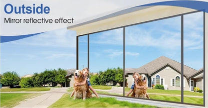 Lifetree Home Privacy Mirror Film Black 115x200cm