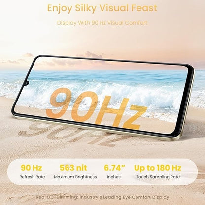 Realme Note 70T - 256GB - Beach Gold (Unlocked) Brand New Sealed - 6000mAh