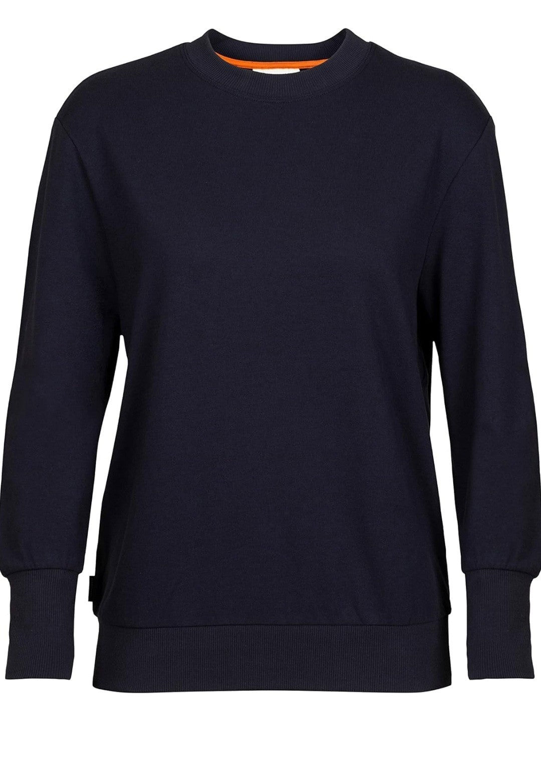 Icebreaker Women's Central II Long Sleeve Sweatshirt – Size M | Midnight Navy | Merino Blend | BNWT