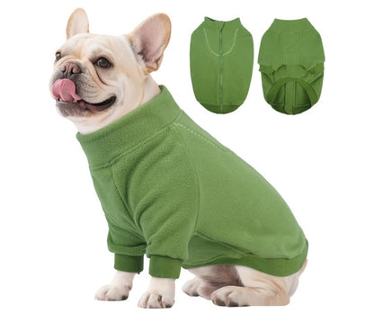 LELEPET Dog Winter Jacket with Harness – Warm Fleece Padded Coat for Small & Med