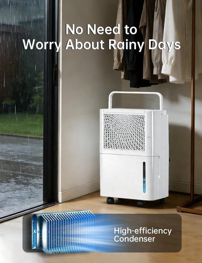 PHILODECO 10L Compressor Dehumidifier - Laundry Drying 24h Timer Display NEW